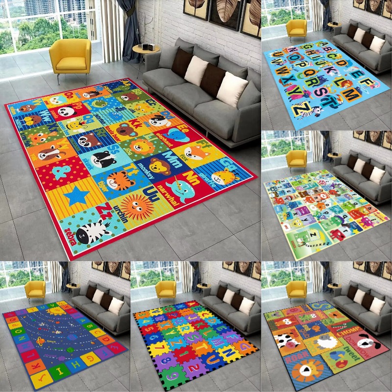 Abc Kids Early Education - Karpet Alfabet Kartun ABC untuk Anak