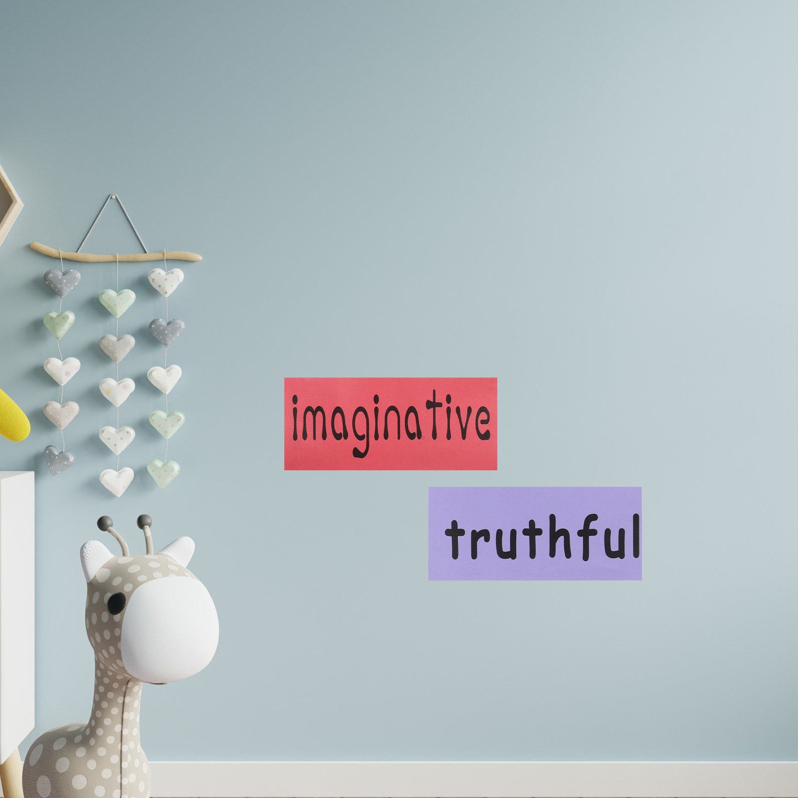 Kids Education Motivation - 3 buah Stiker Dinding Edukatif untuk