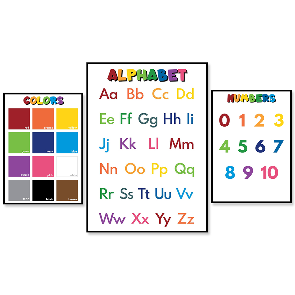 ALFABET untuk anak-anak, ANGKA - Kids Education Name ulasan dan harga