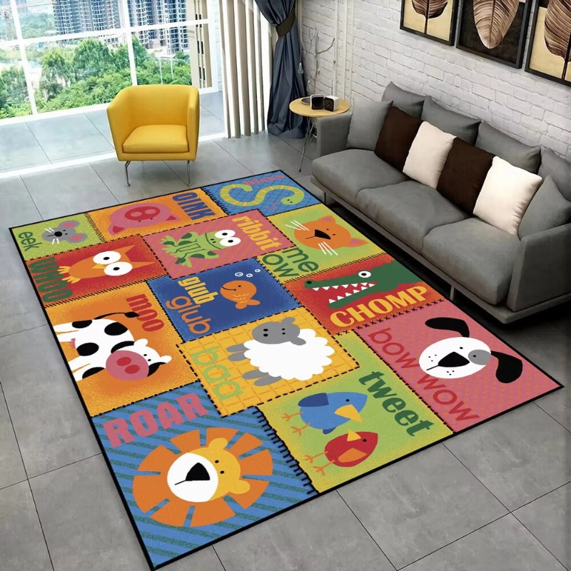 Karpet Alfabet Kartun ABC untu - Abc Kids Early Education ulasan dan harga